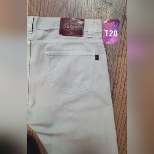Isaia Light Gray Men's Jeans (120) Size 36 Trousers